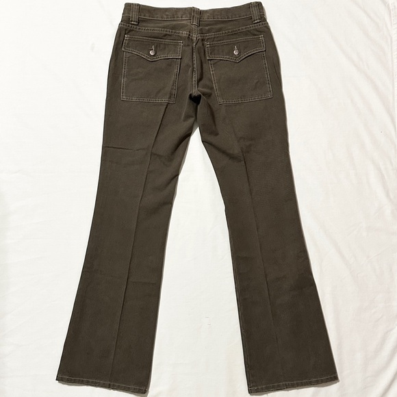 Joie Women’s Brown Denim Bootcut Utility/Cargo Pants/Jeans w/Large Pockets - 30 - Picture 9 of 16